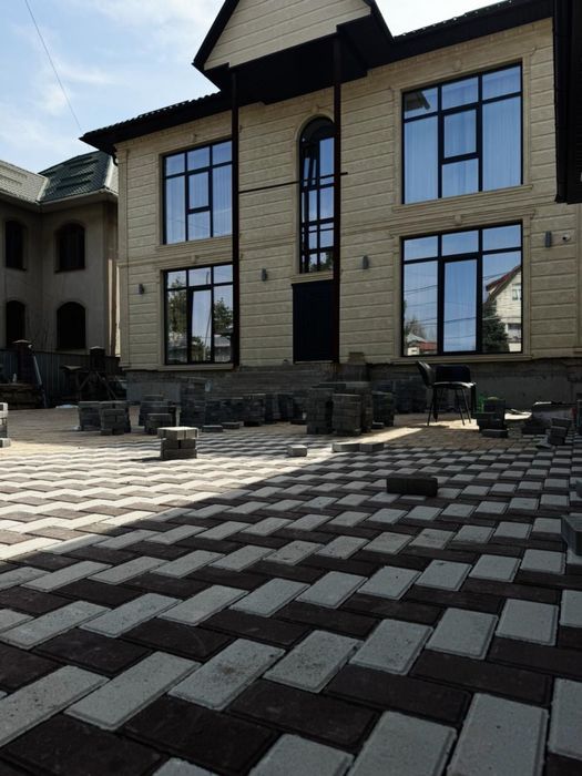 Укладка брусчатки