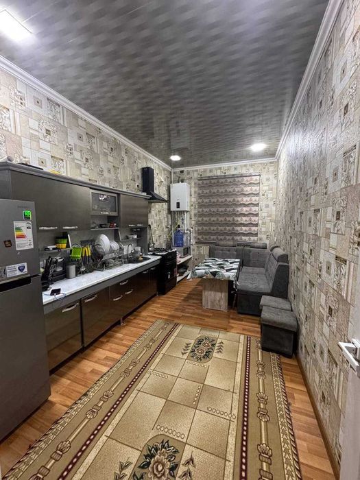 Дуплекс в новостройке — 96 м², ремонт, мебель! Сергелийский район