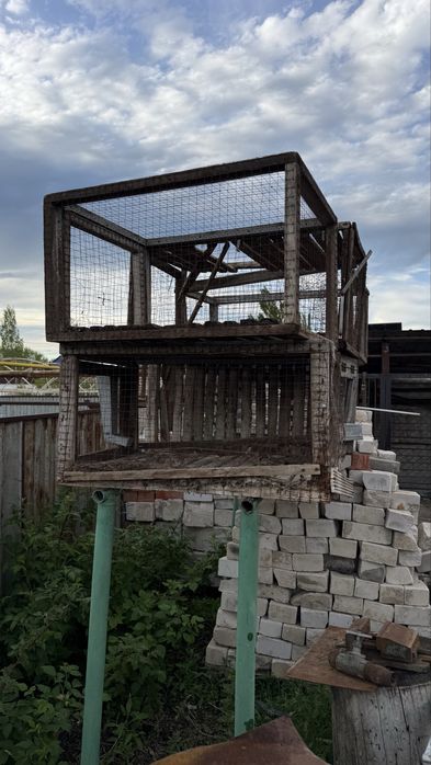 Отдам даром клетки для кроликов