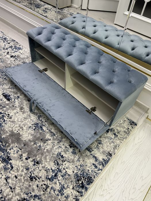 Пуфик обувница для обуви сундук банкетка