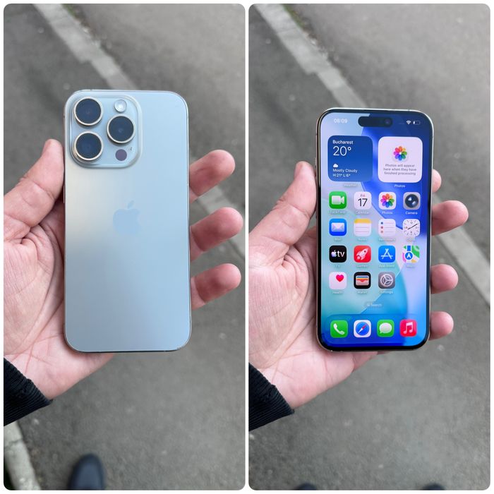 Iphone 15 Pro 128 Gb Titanium Baterie 100% (dezmembrez telefoane)