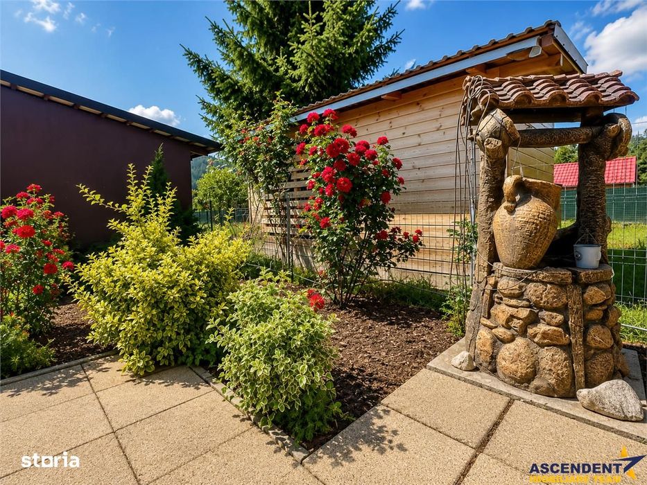 Refugiu pretios:jacuzzi, lemn masiv,2.000 mp teren,4 dormitoare, cupto