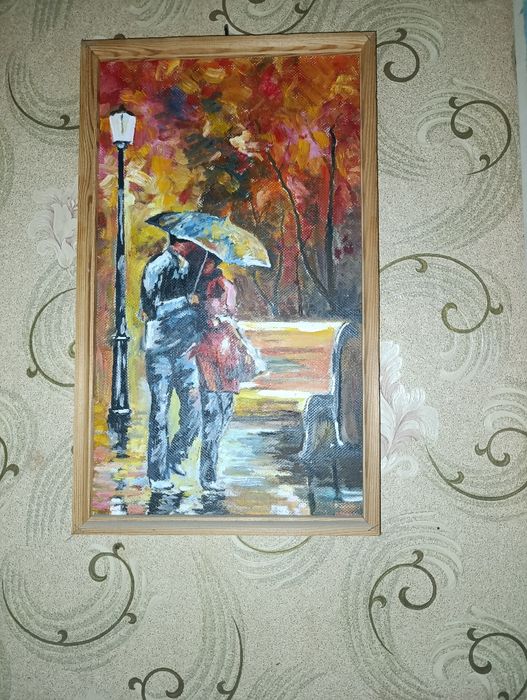 Картины маслом в рамке