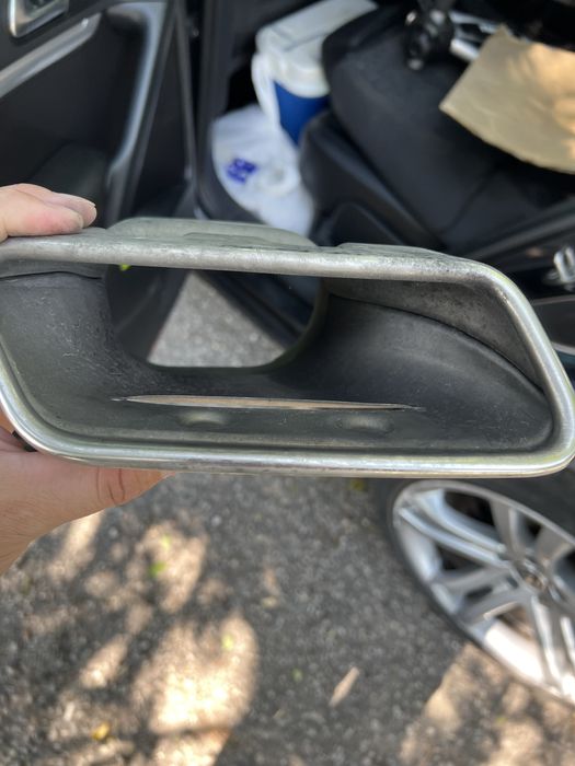 Накрайници за ауспух за Mercedes S Класа W222 AMG