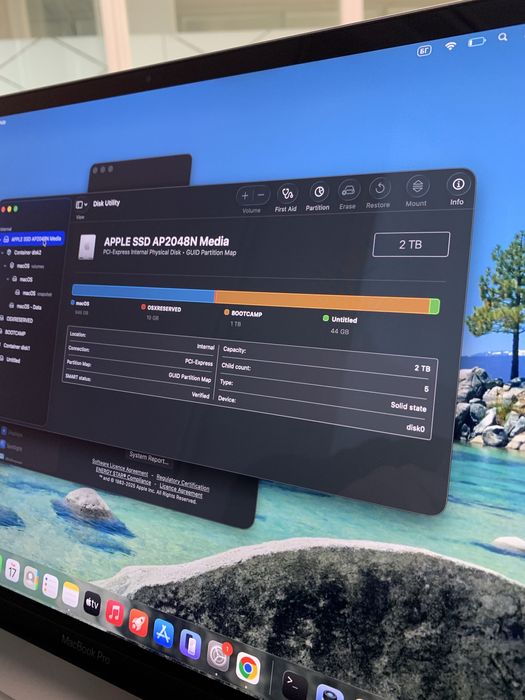 Apple Macbook Pro 16 A2141 i9 64GB DDR4, 2TB NVME, AMD 5600M 8GB