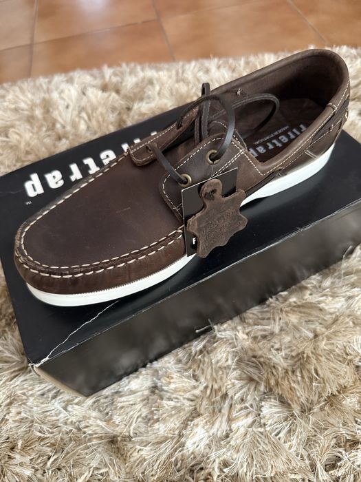 Mocasini Firetrap, Piele Naturala, Noi, Marimea 43