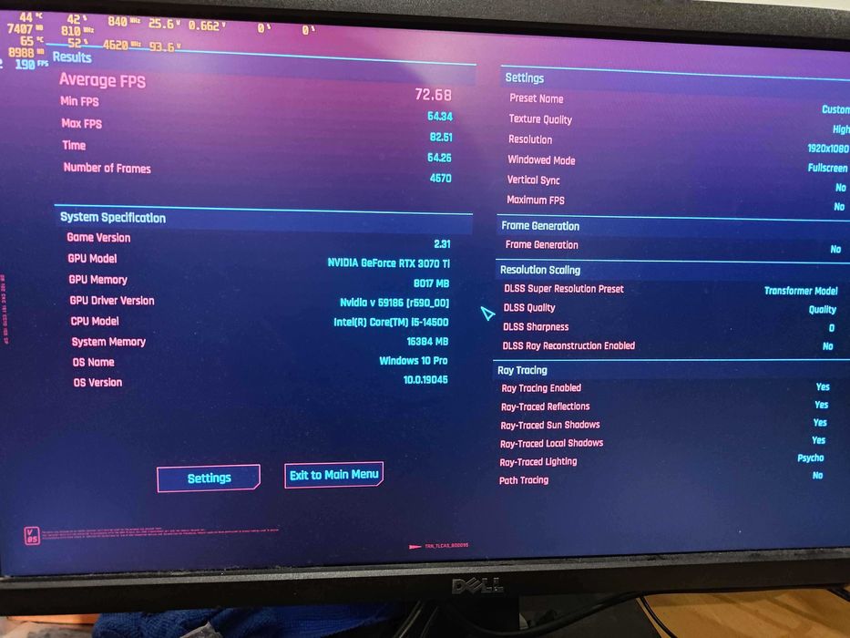 PC Gaming | i5 14500 | RTX 3070 Ti 8GB | 16GB RAM | 500GB SSD