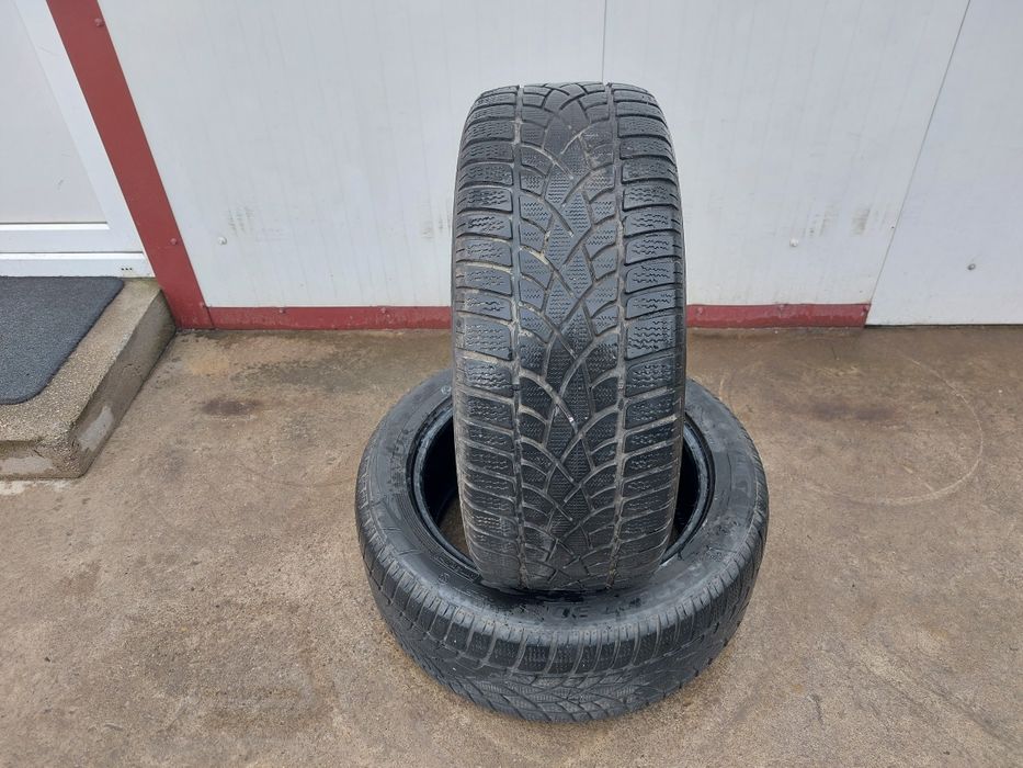 150 lei bucata! Doua anvelope RUNFLAT IARNA/M+S 245 50 18 Dunlop