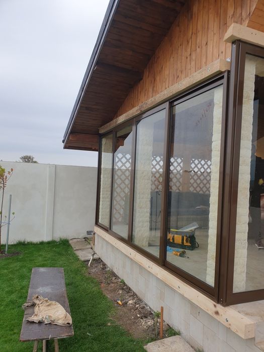 Inchidere terasa balcon foisor sticlă armonică sau glisantă