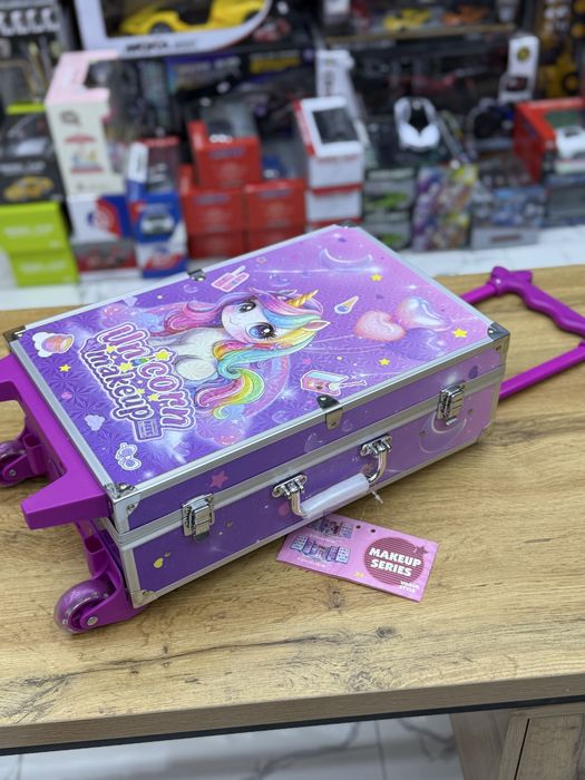 Набор детской косметики в чемодане Единорог