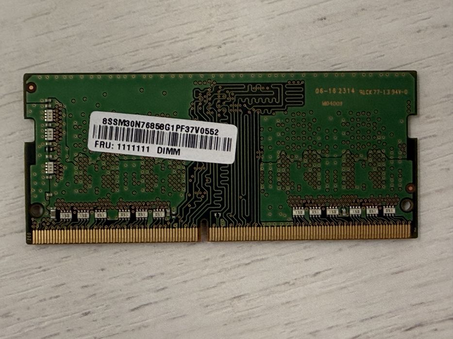 Memorie Laptop Sodimm Samsung 8GB DDR4 1Rx16 PC4-3200AA
