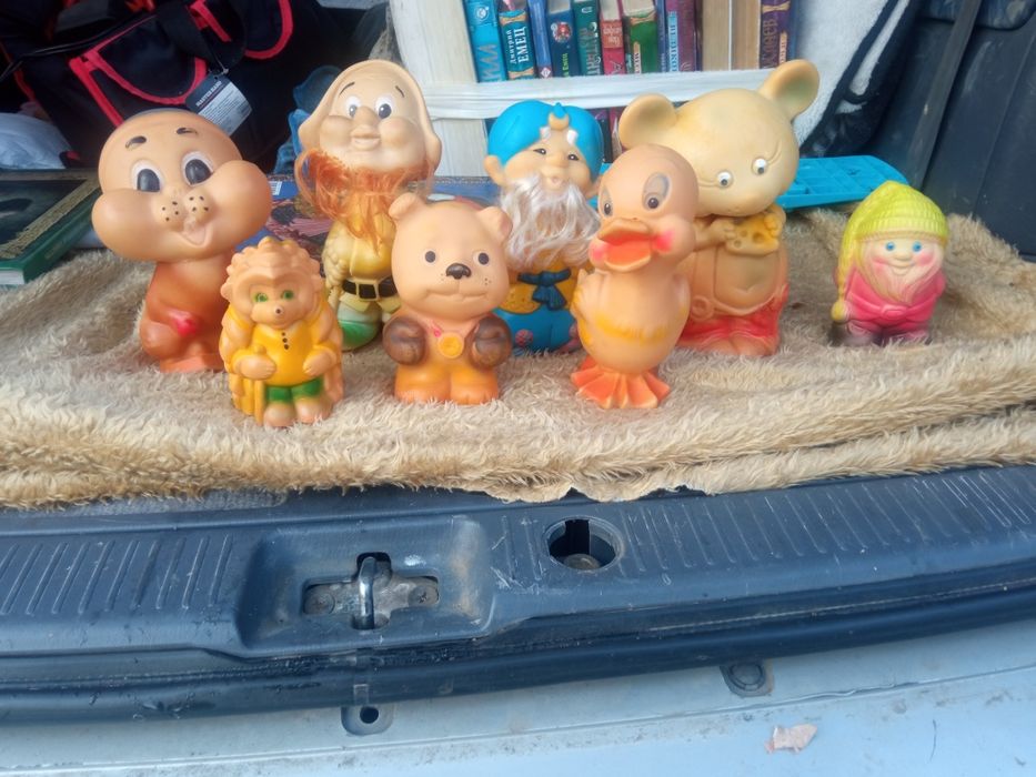 Резиновые игрушки СССР