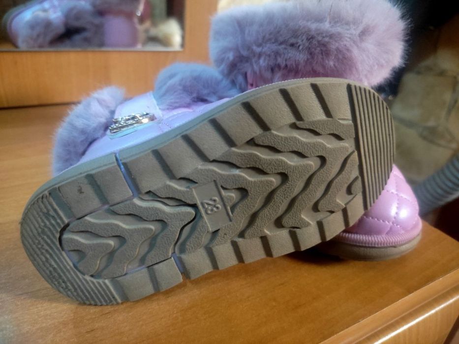 СРОЧНО!Розовые Зимние Сапоги