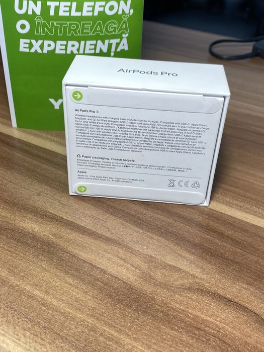 Casti Apple AirPods Pro 3 / sigilat