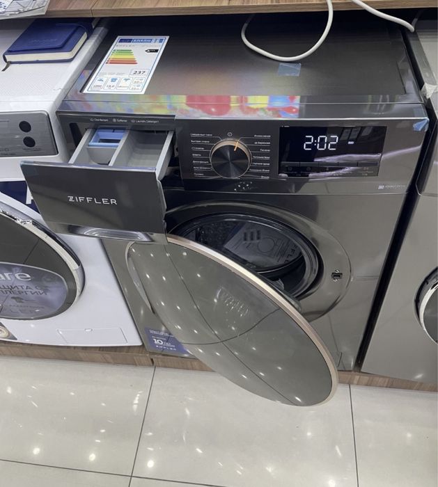 Стиральные машины ZIFFLER 10 кг DD Матор инвертор ( без ремен)