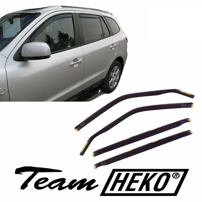 Ветробрани Heko предни/задни за HYUNDAI Kona Tucson Santa Fe IX20 IX35