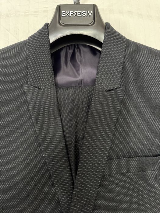 Costum bărbați Expresiv 50 negru 2 piese, slim