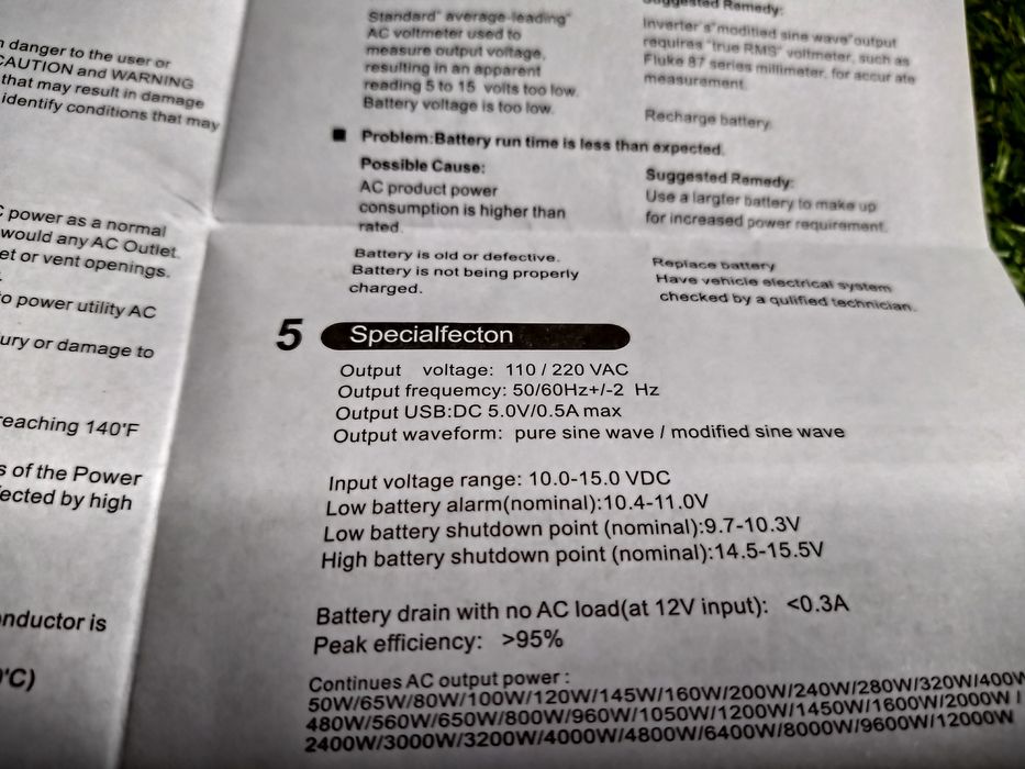 Invertor solar 12V 2000W ,USB, 220v Prize acumulator panou fotovoltaic