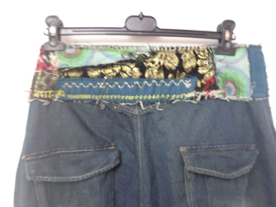Pantaloni denim Desigual Harem marimea 40