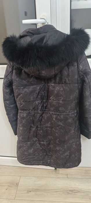 Яке с качулка и пух