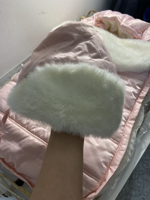 Продам зимний конверт на овчине