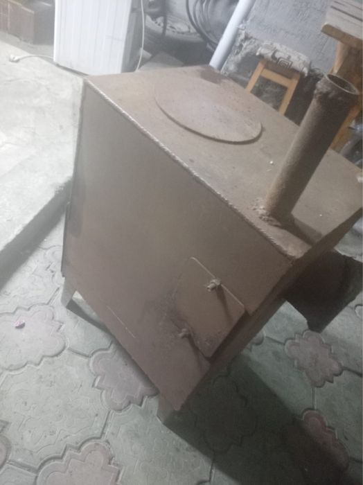 Печь Сапог твердого топлива