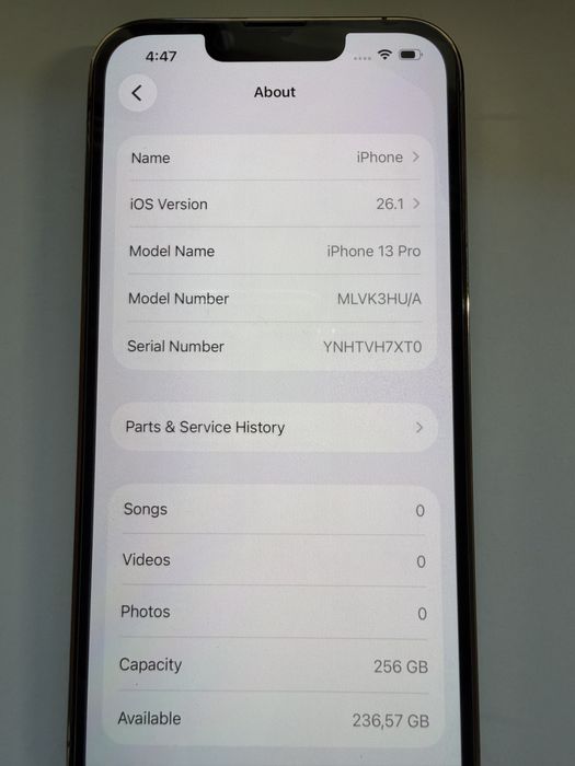 Apple iPhone 13 Pro, 256GB, Gold