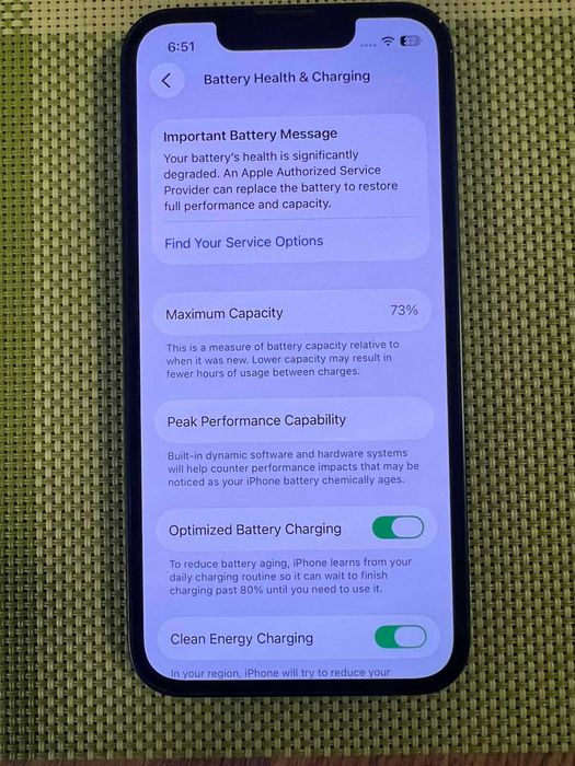 iPhone 13 mini – 256 GB – Alpine Green