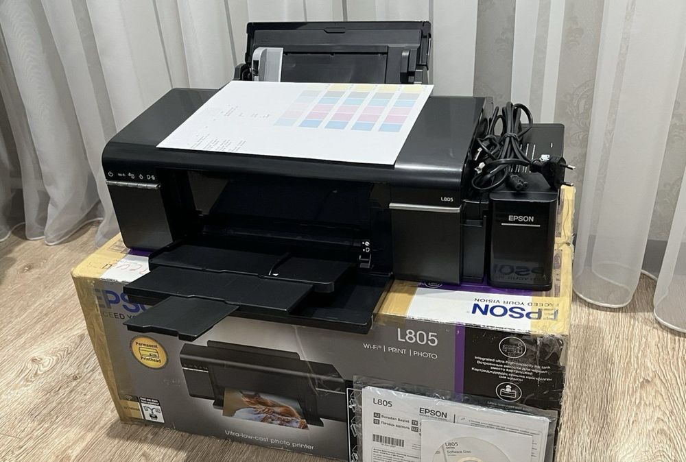 Epson l 805 цветной принтер