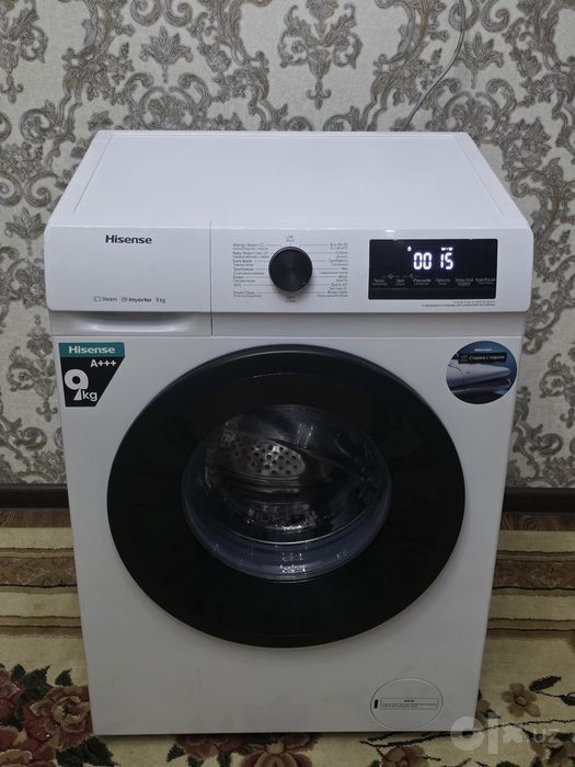 Продаётся стиральная машина Hisense 9kg Inverter