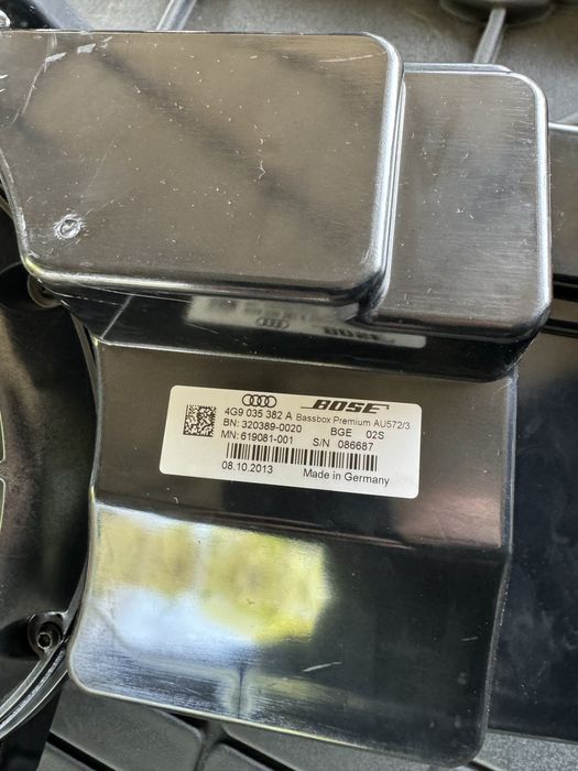 Subwoofer BOSE Audi A6 C7 4G/Allroad/A7 4G9035382A