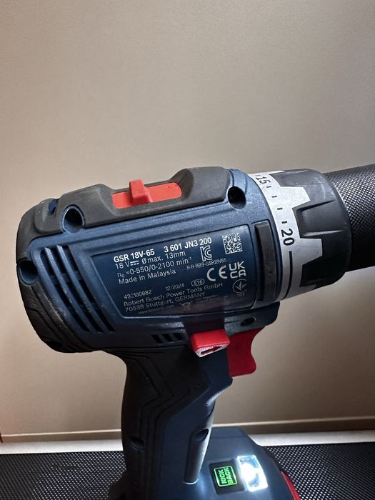 Bosh GSR 18V-65 акумулаторен винтоверт!