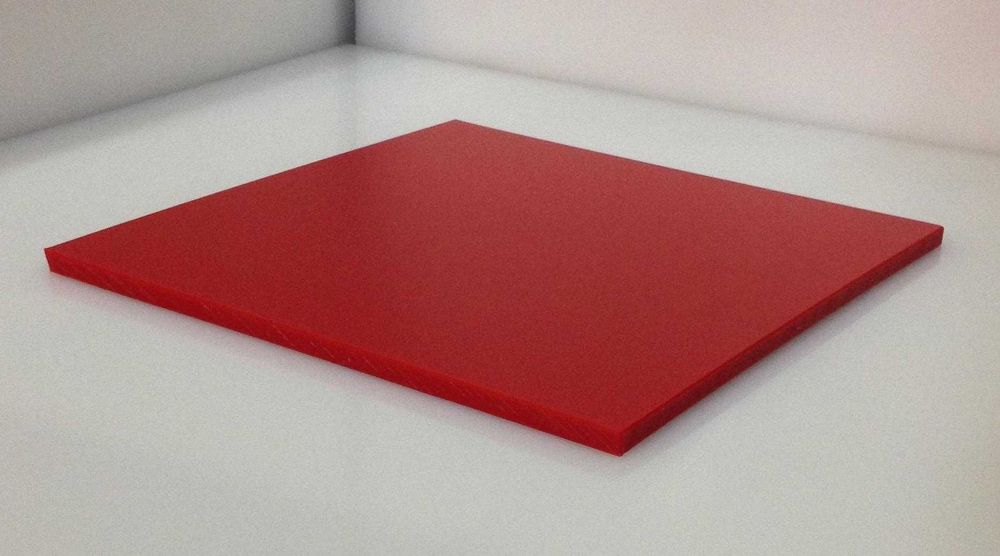 Blat de taiere din polietilena HDPE, tocator alb 50x50x10cm
