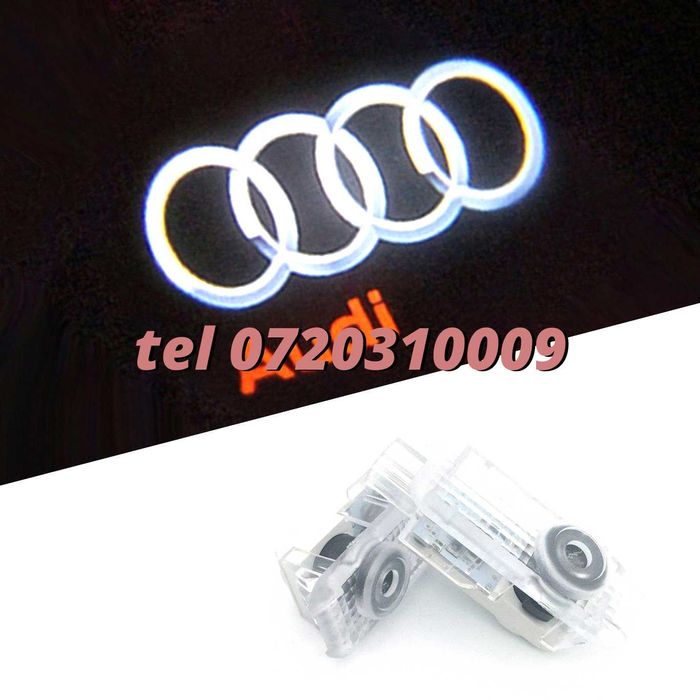 Led Logo Audi Portiera Set 2 Buc