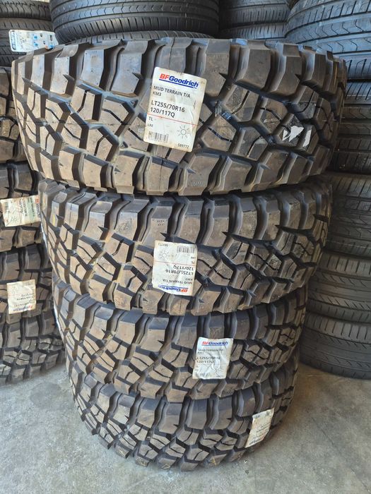 4 Anvelope M+S - 255/70/16 - BFGoodrich MUD Terrain T/A - USA - NOU - DOT 2022 !