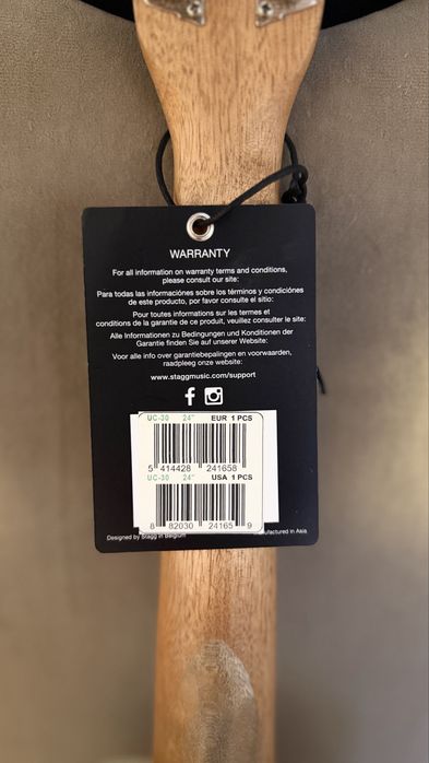Концертное укулеле Stagg UC-30 Оригинал