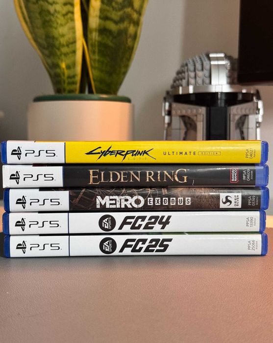 Диски PS5 в идеальном состоянии