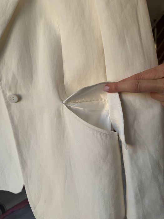Sacou Premium L’ESKIZZO Lână + Mătase Croială Designer Minimal Luxury