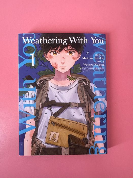 “Weathering with you” манга