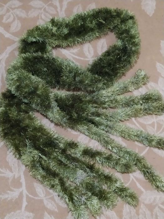 Пухкав зимен шал