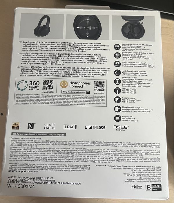 Наушники Sony WH-1000XM4