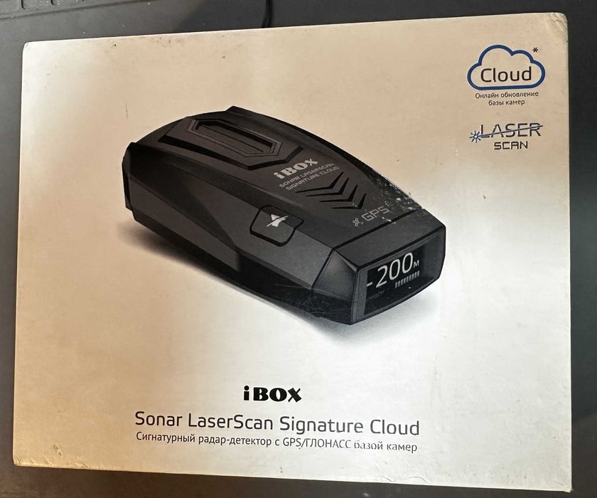 Радар детектор iBOX Sonar LaserScan Signature Cloud