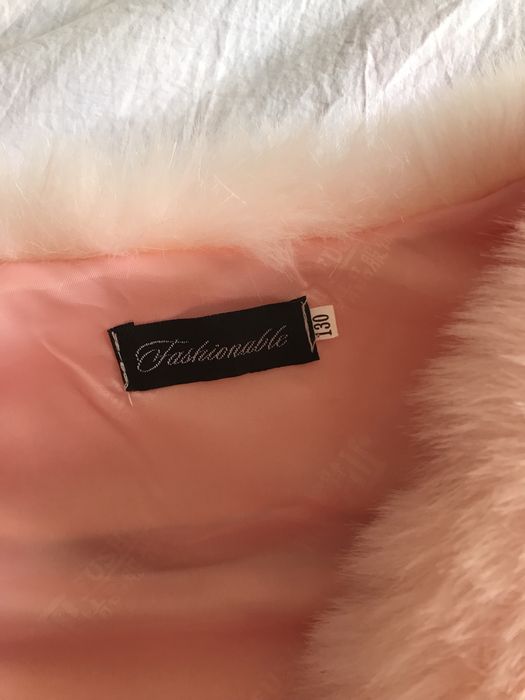 Меховой жилет на девочку