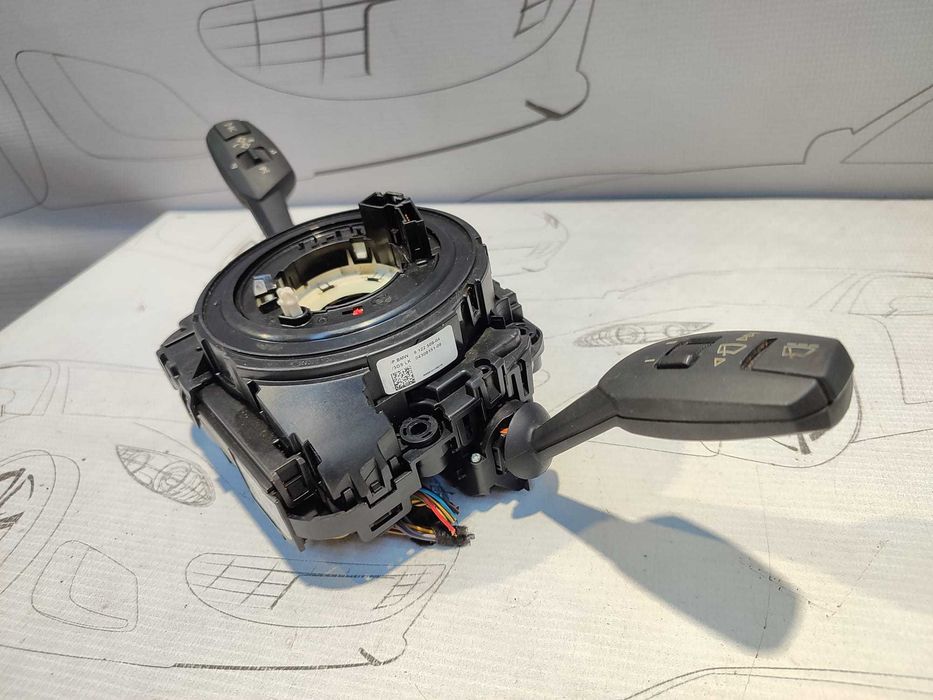 Ansamblu manete comenzi volan + spiră BMW Seria 1 E81 E87 9122509 2010 / [2004-2011] / (5A3)