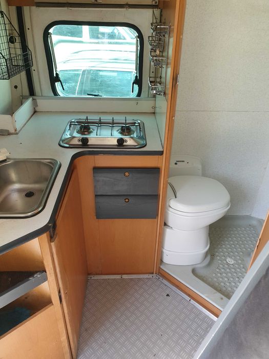 Autorulota Camper Peugeot Boxer 1998 Possl possel original carte RAR
