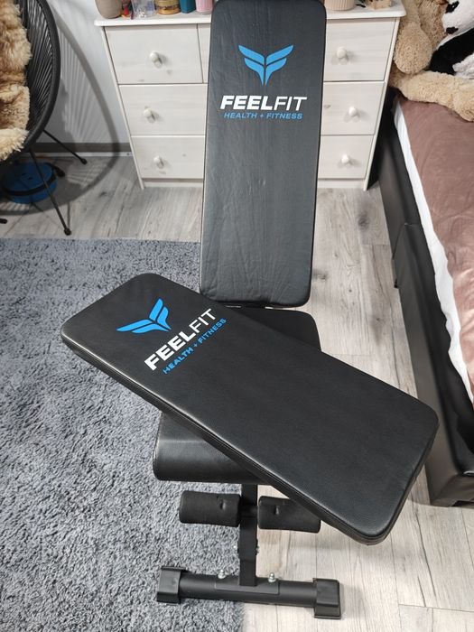 Banca sport/fitness cu spatar de rezerva gratis
