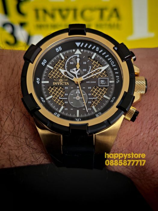 INVICTA Aviator Gold 50 mm, Инвикта нов ръчен часовник