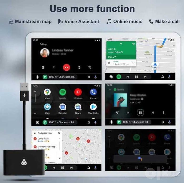 Беспроводной адаптер для Android Auto и CarPlay