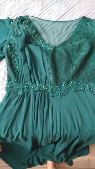 Rochie de seara verde smarald