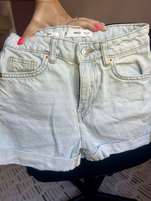 Къси дънкови панталонки Mango